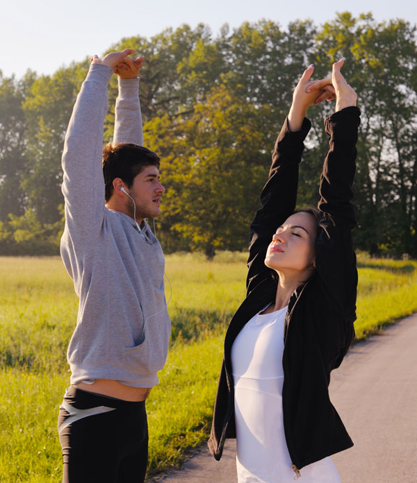 stretching runners